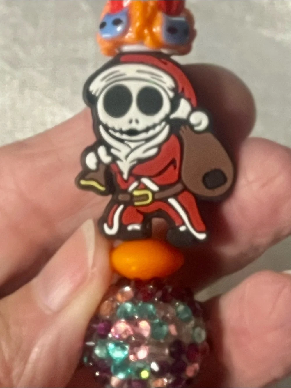 Halloween Jack Nightmare Before Christmas Handcrafted Pen